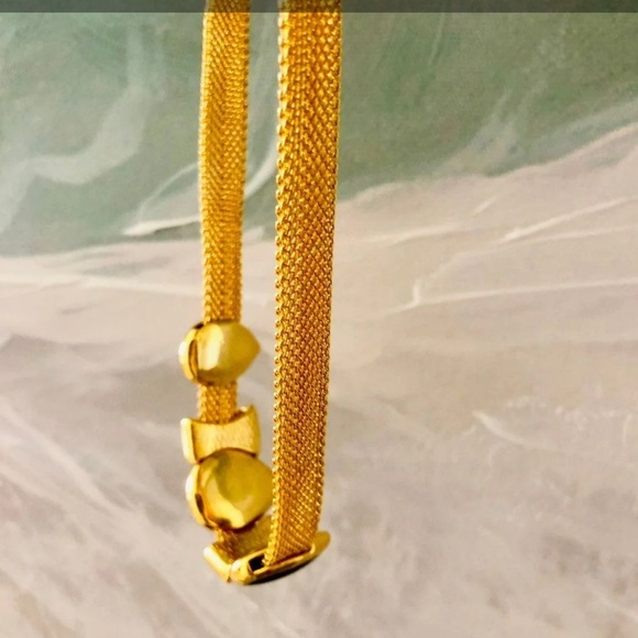 Vintage Unique Mesh necklace 🖤 - Picture 5 of 10